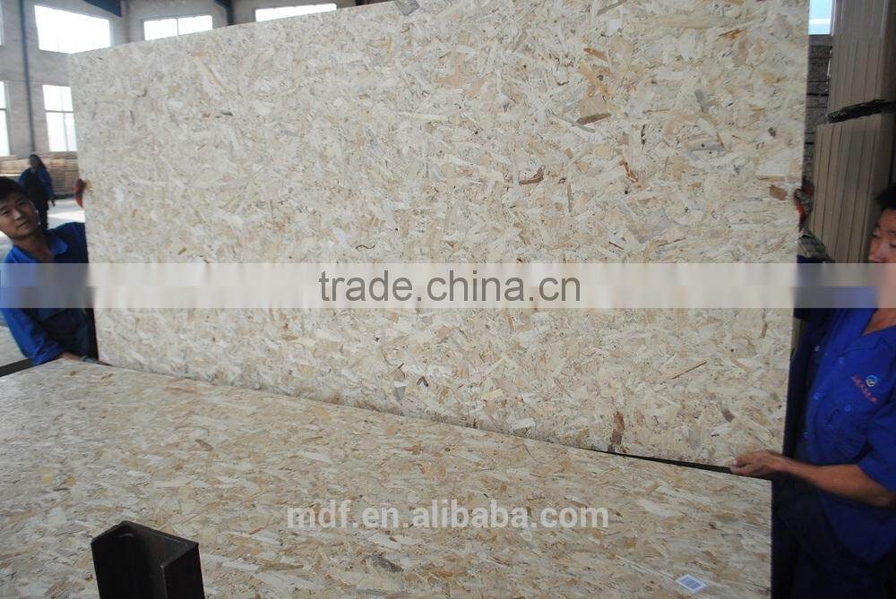 2014 high quality melamine laminated osb board