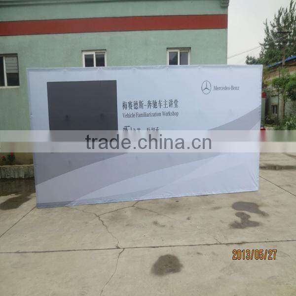 Aluminum Banner display