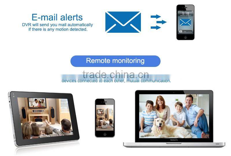 VGA, HDMI HD Display Full Real-time Playback 3in1 Dvr Hvr Nvr 8CH Mini CCTV Analog HD Network Dvr