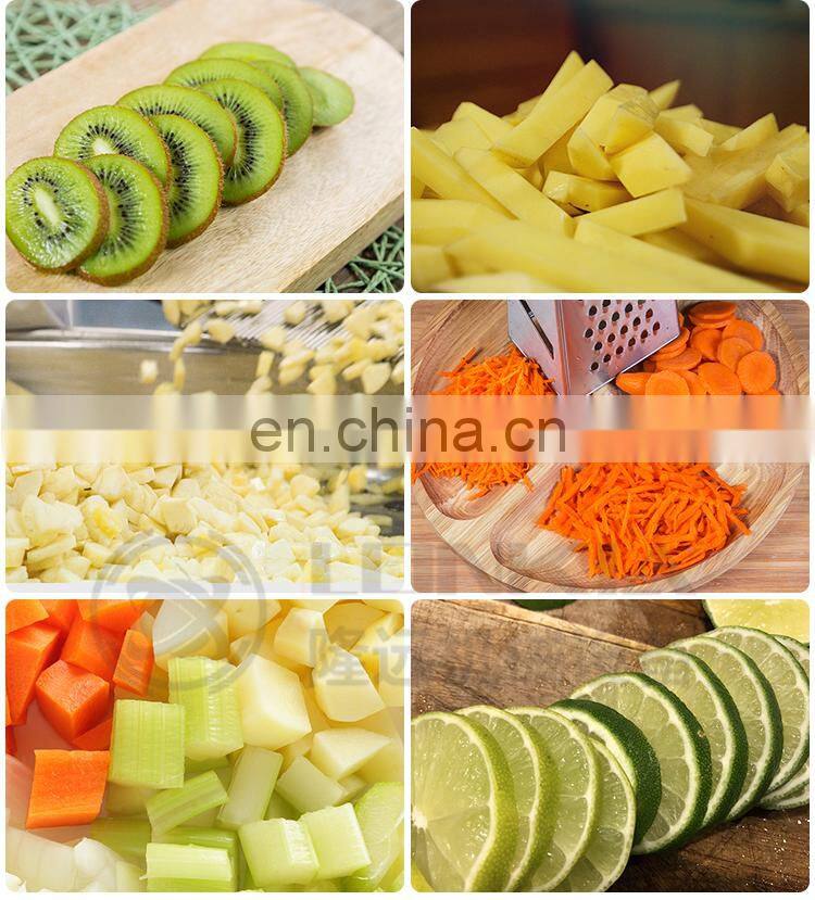 Stainless steel multi-function vegetable cutter /Automatic potato onion cutting machine / lettuce cutter