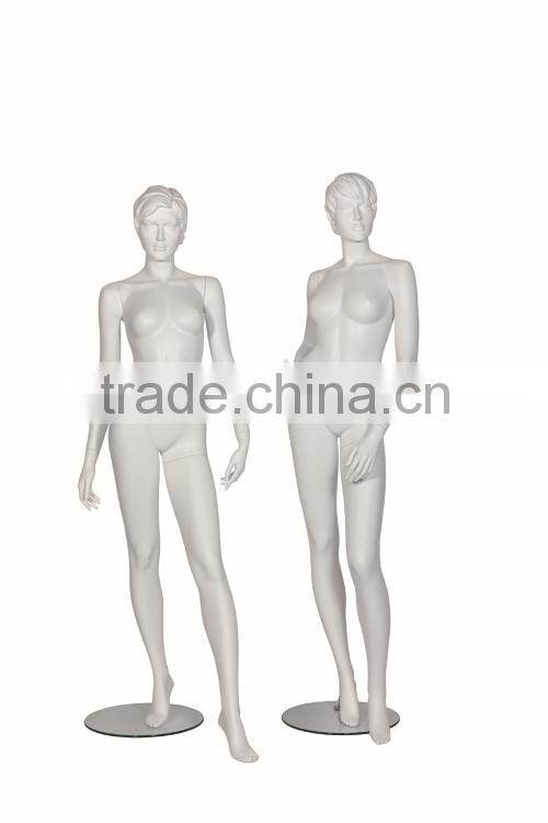 2015 new female mannequin,matt white female mannequin