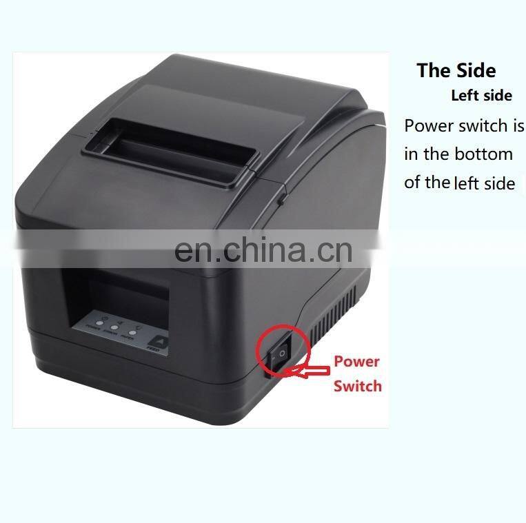 Wholesale RS232C USB LAN mobile phone 80mm pos wifi receipt thermal printer Cheap 58/80mm thermal receipt printer