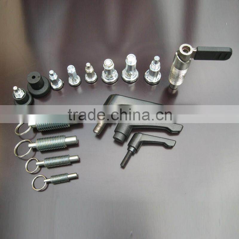 Steel Locking Pull Ring Spring Plunger 6201-B-ST