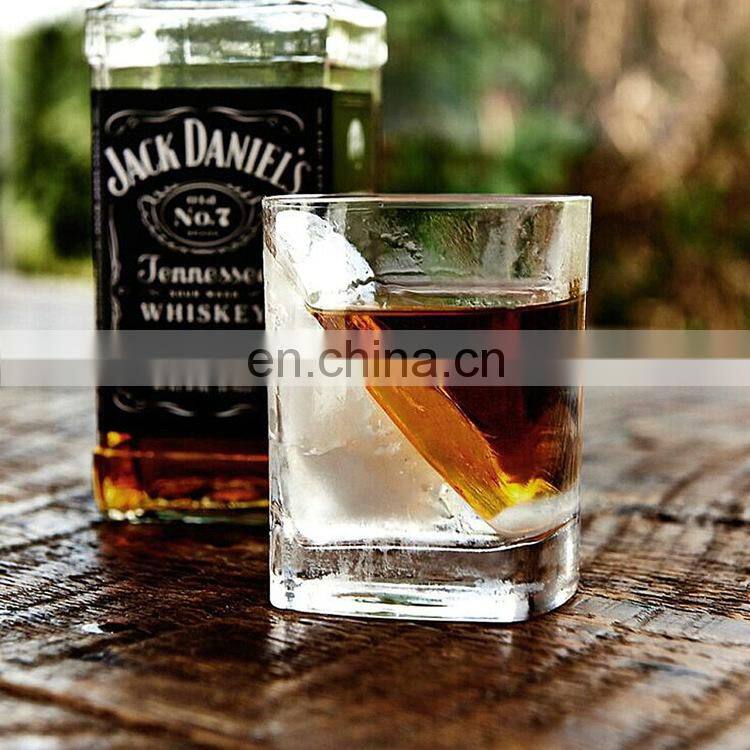 Hot selling Fashioned Whisky Wedge Glass Cup