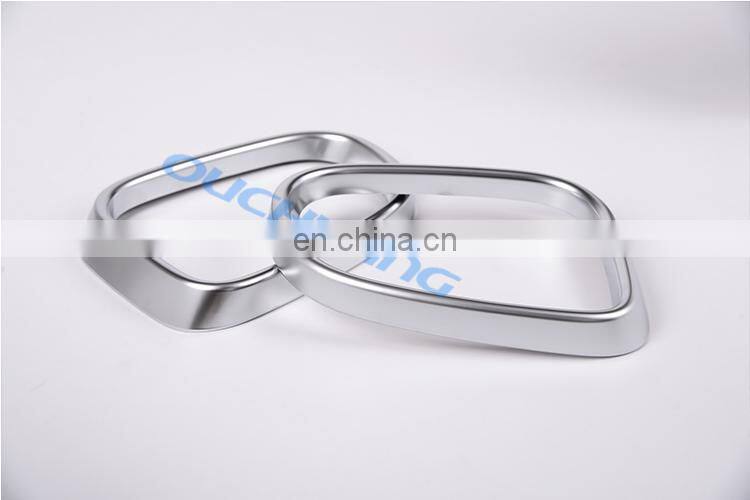 For Jaguar XE 2015 2016 XF and XJ XJL Car-styling ABS chrome Exterior Side Rearview Mirror Frame Trim set of 2pcs