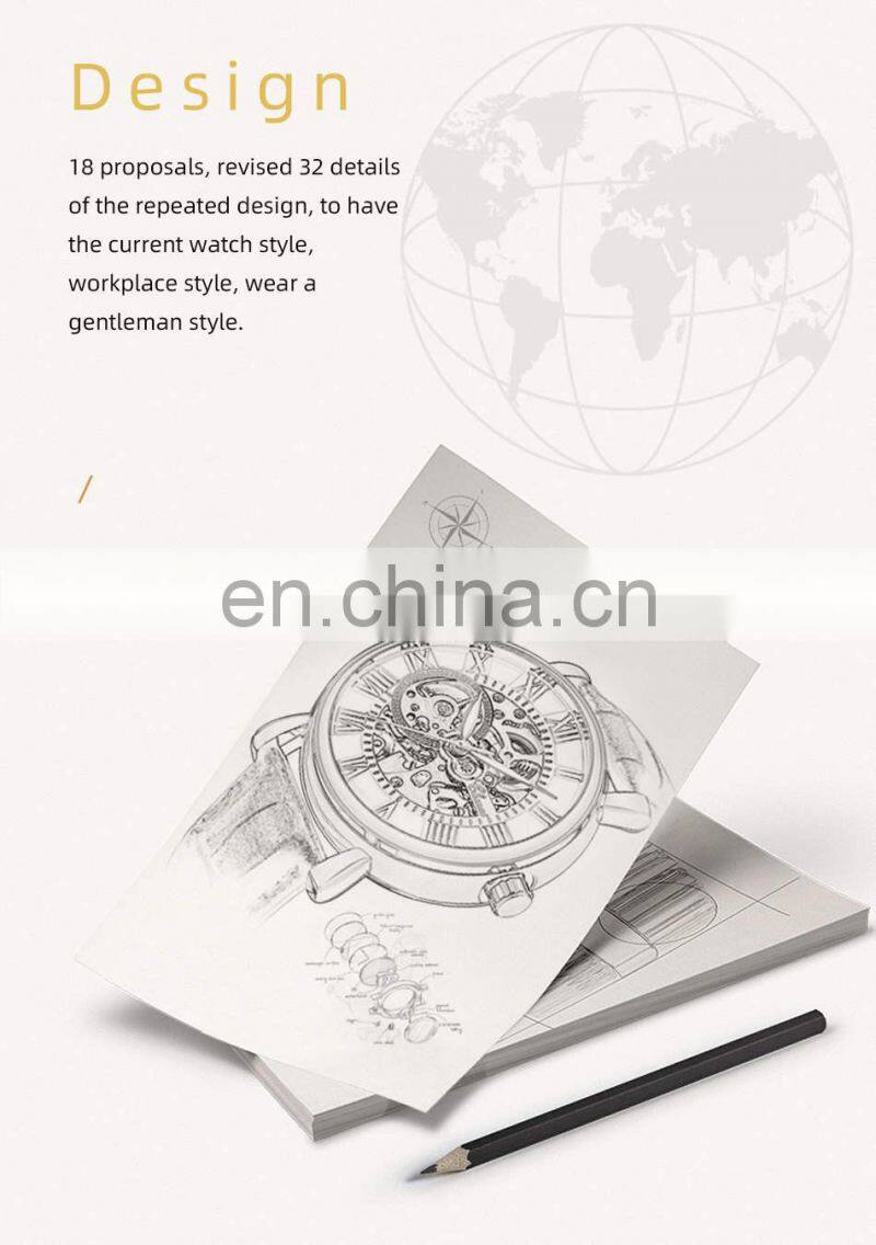 CHENXI 8878 Luxury Mens Mechanical Wristwatch Waterproof Automatic Watch Men Leather Business watches men wrist top