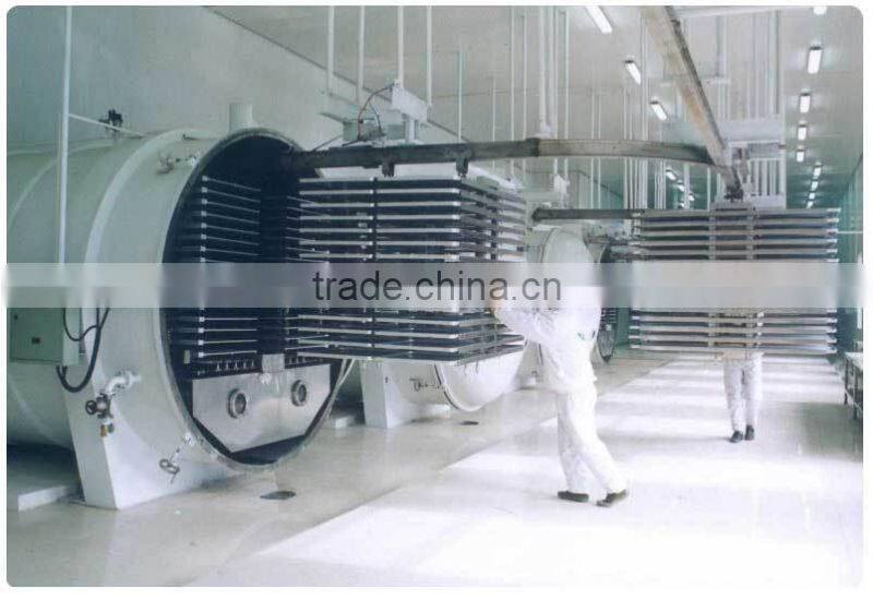 freeze drying with good drying capacity