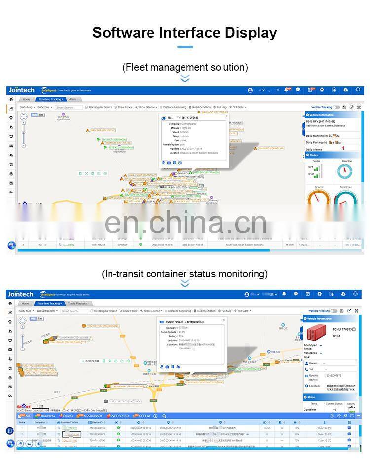 Professional Free Web Based GPS GPRS Tracking Software With Real Time Tracking Monitoring
