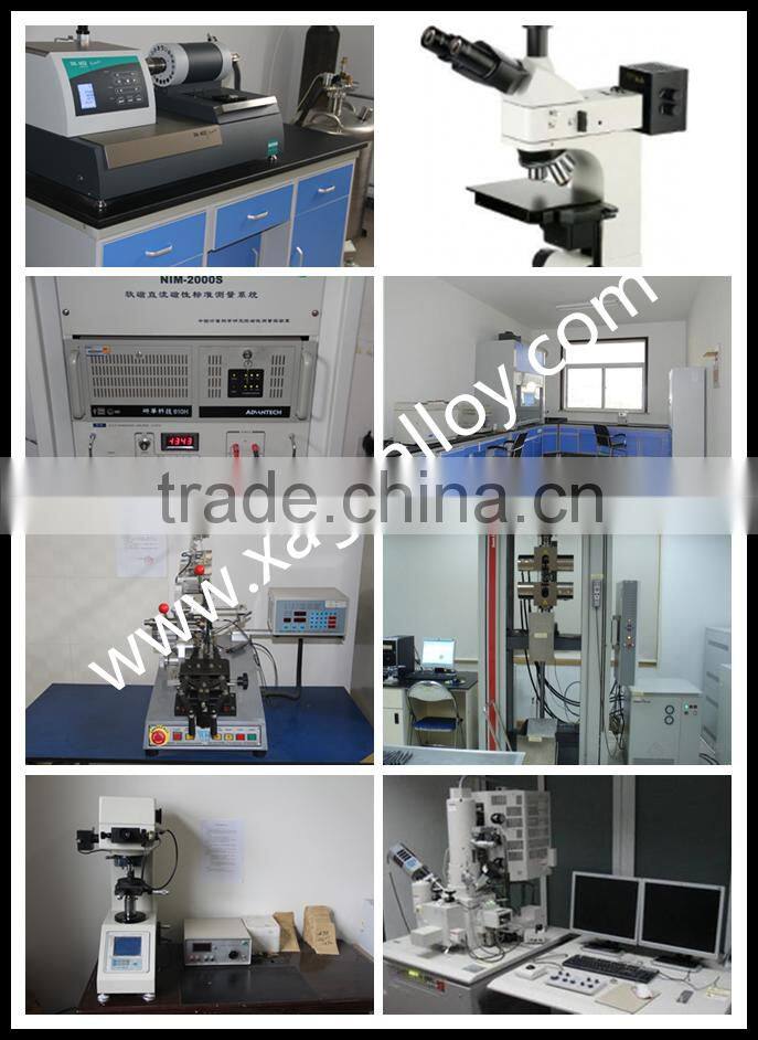 Higher saturation magnetic fux density Alloy 50 in stock