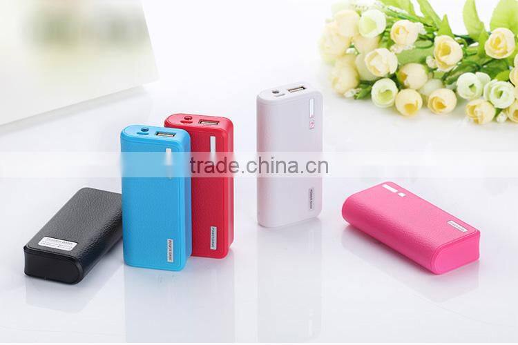 2015 cheapest colorful ABS power bank sloar 5200mah for iphone