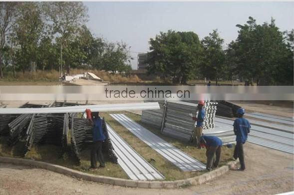 Modular cheap prefabricated steel structure function hall design