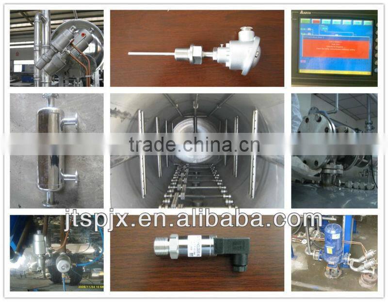 JT2+1 hot water circulating immersion food automatic autoclave