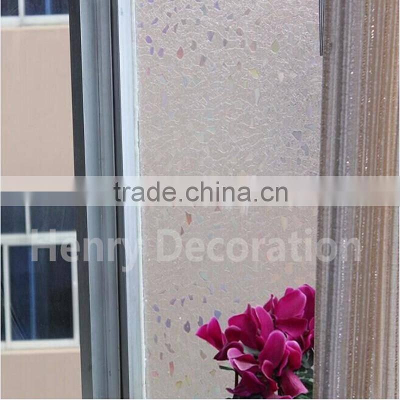Factory direct sale self-adhesive window safety film for glass decoration