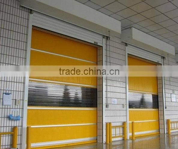 fast PVC rolling doors, China high speed roll up doors, containers roll up doors