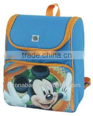 2014 colorful backpack cooler bag for children