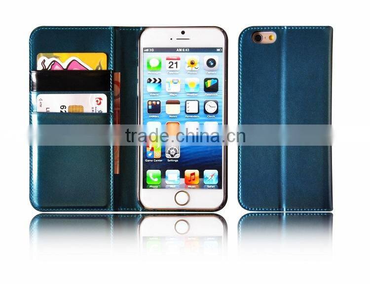 high quality phone case wallet for iphone 6