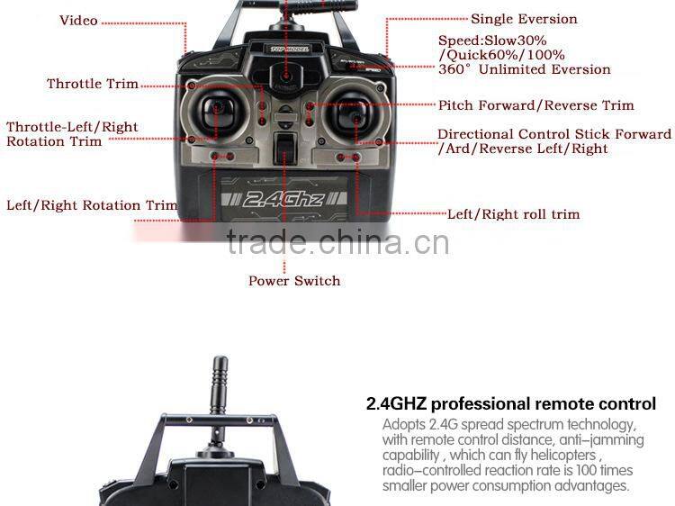 2014 New Product X30V RC UFO X30V 2.4G 4ch 4-AXIS RTF Drone epo foam rc Quadcopter with camera