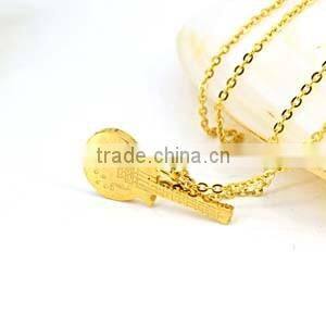 New Product 2016 Unique Music Models Of Gold Chains Turkish Gold Necklace