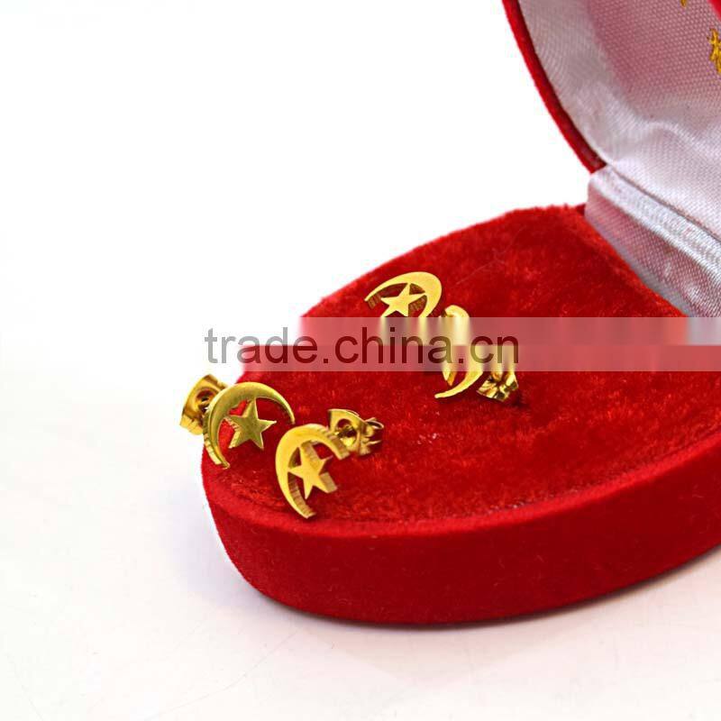 fashion earring designs new model earrings daily wear moon star stud earring