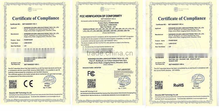 Olive shape advertising polymer USB battery power pack 6600mAh