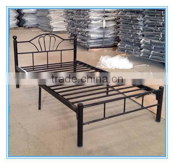 Gridding and keel customized steel single beds for sale