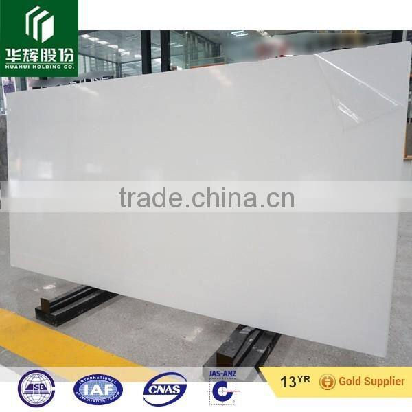 hot selling white Artificial Quartz kitchen countertop
