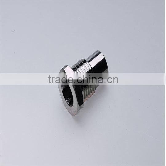 M11 CNC machining precision part male hexagon brass assemble connector screw