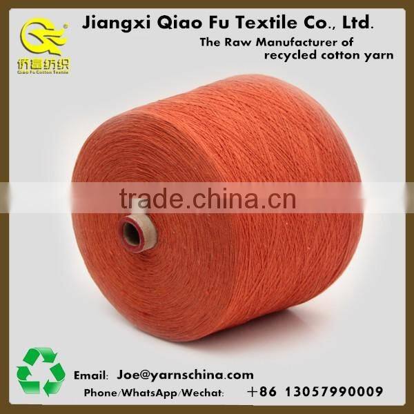 CVC/TC recycled cotton yarn for glove