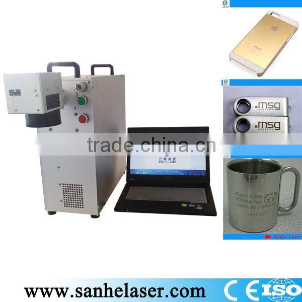 China 2015 portable fiber laser marking machine Brand new portable fiber laser marking high quality