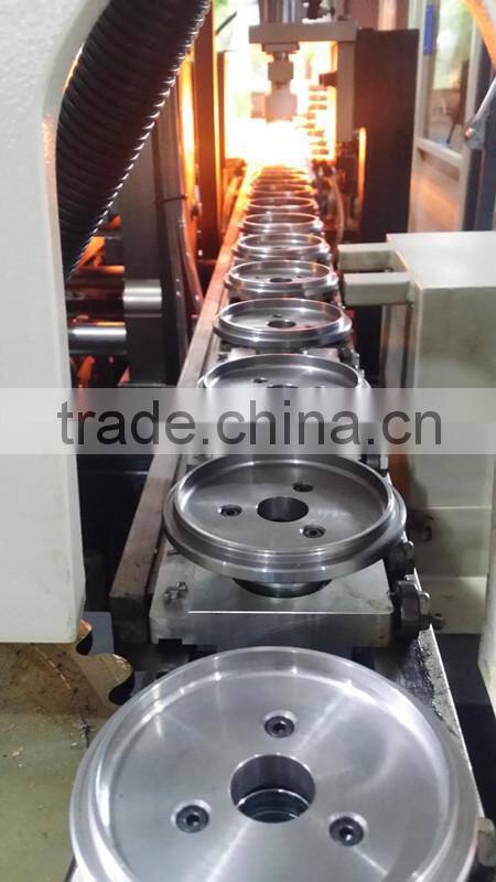 2-cavity hand-feeding PET Jar blow molding machine