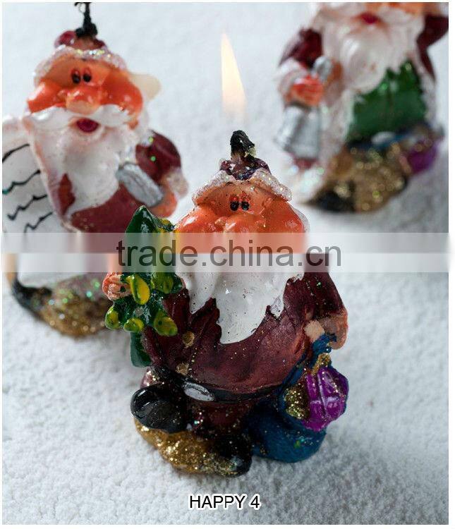 snowman candles