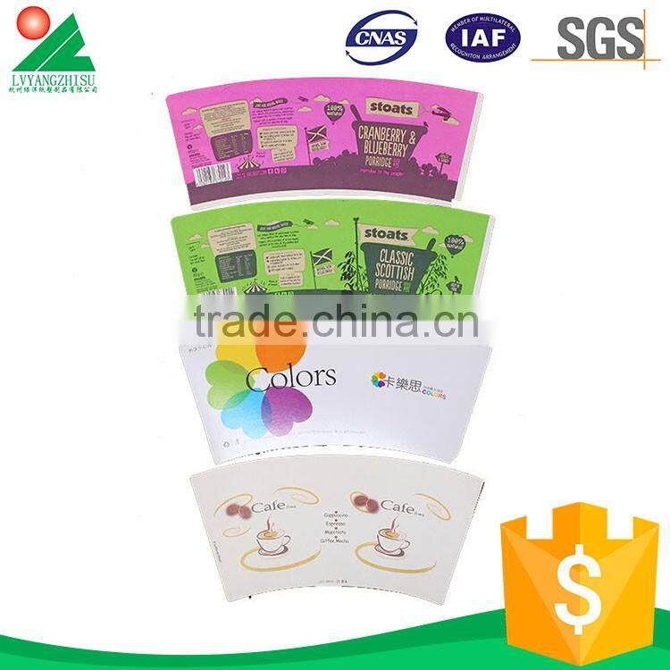 Excellent Material High End Paper Cup Fan Lid