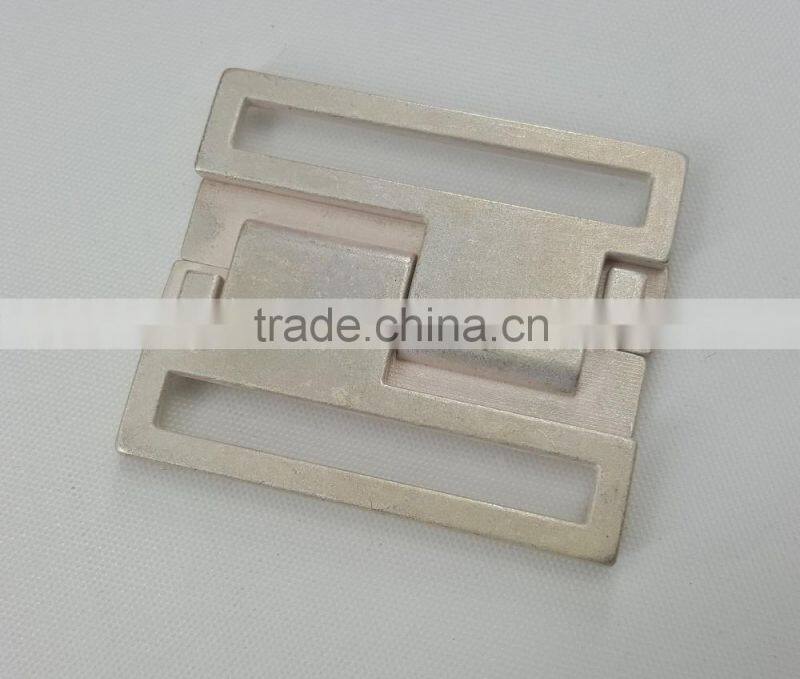 Metal interlocking buckles For ladies belt