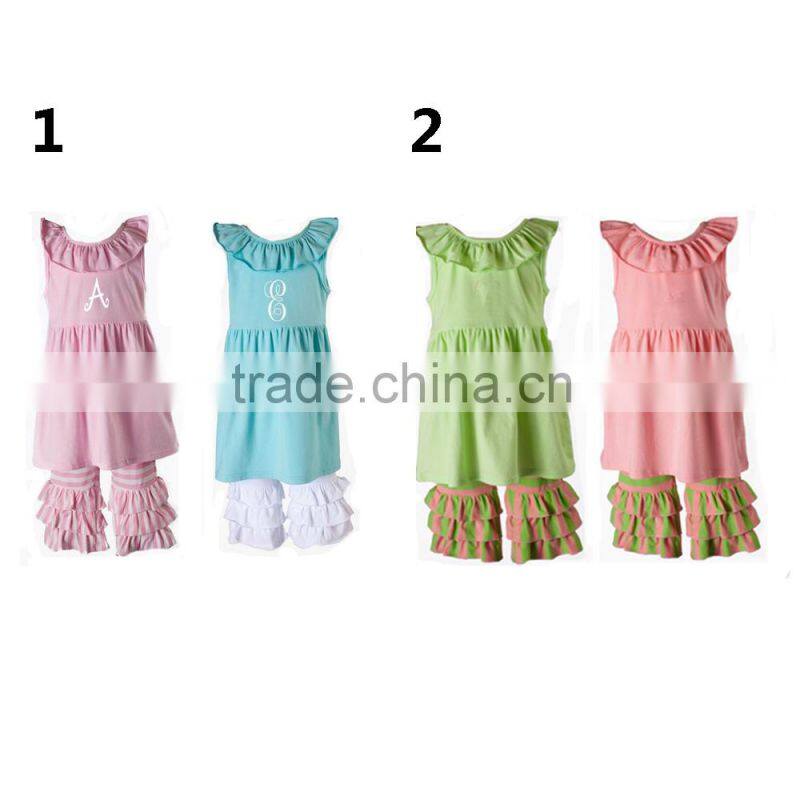 Hot sale baby clothes newest christmas childrens clothing wholesale girls christmas tunic set