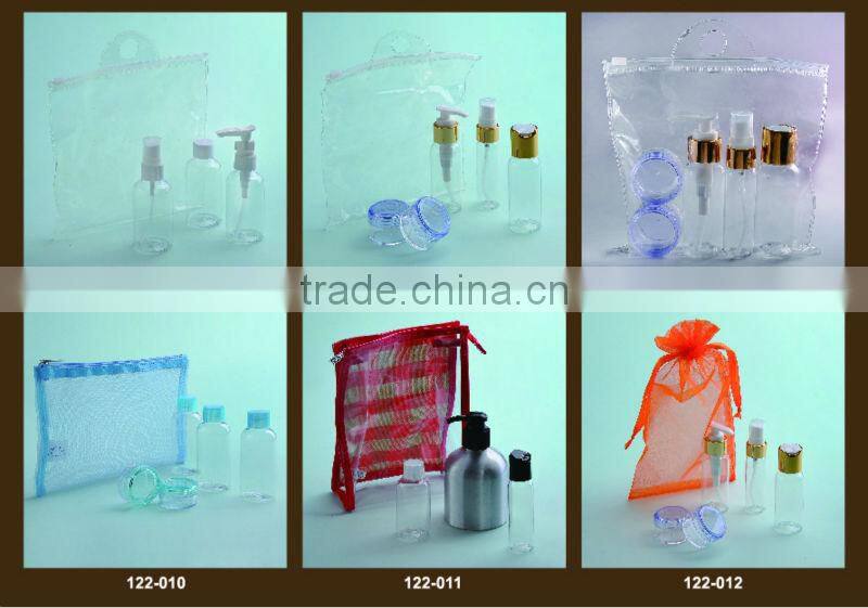 Plastic Travel Bottle Set