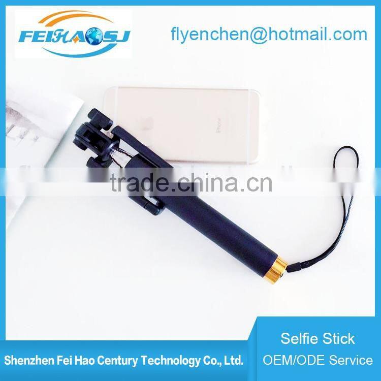 Colorful selfie stick for cell phone tripod selfie stick wireless monopod selfie stick