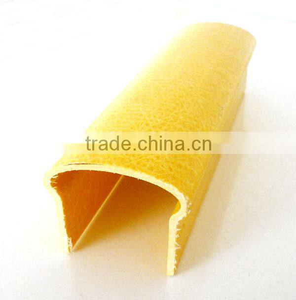 insulated pultrusion fiberglass top rail/frp railing, uv protection