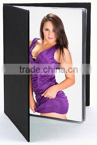Exquisite PU Leather Photo Album Cover With PVC Inner Pages