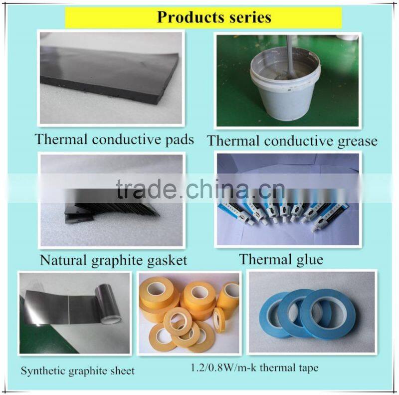 1.2W/mk 0.3mm strong adhesive thermally conductive heat transfer adhesive tape
