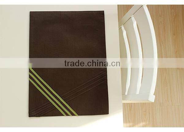 Natural cotton linen party decoration table placemat
