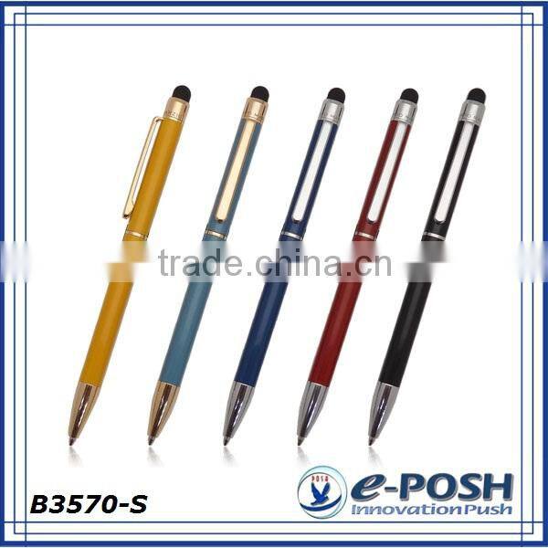 Luxury business advertising metal parker refill signing gift lady pen set