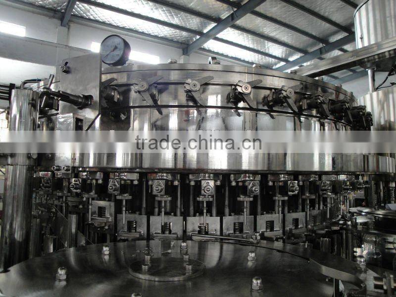 TRIBLOCK FILLING MACHINE For glass bottle/pet bottle