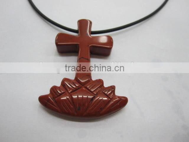 wholesale gemstone cross pendant