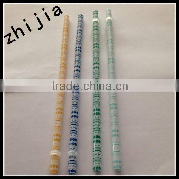 2015 hot selling plastric acrylic straws