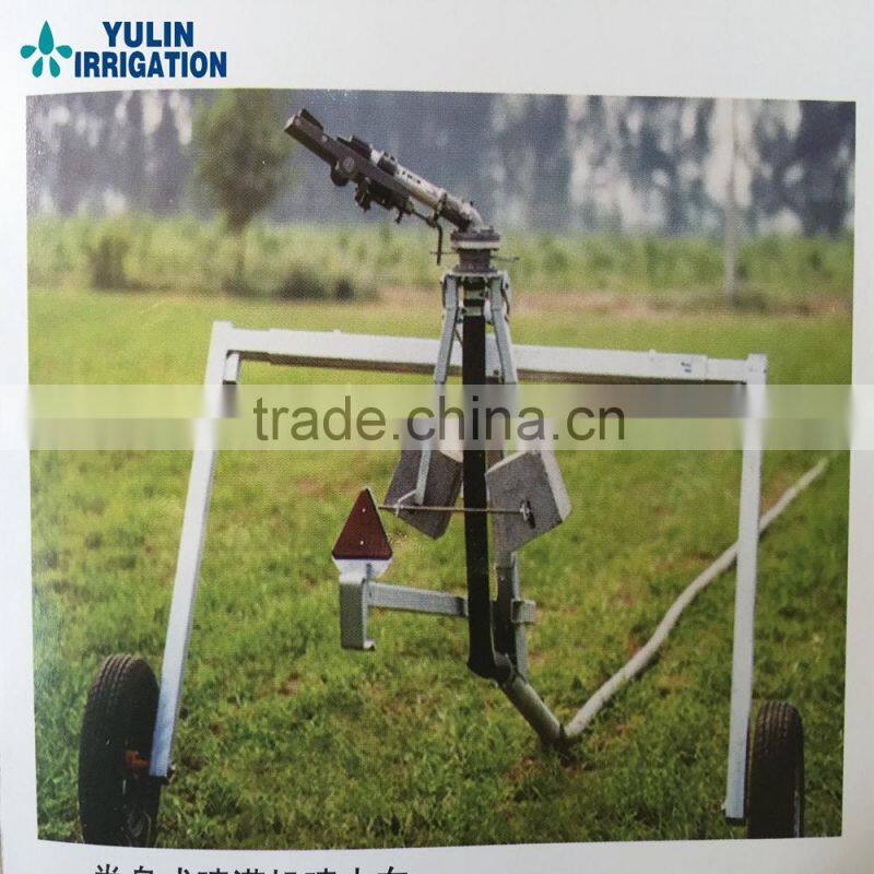 farm machinery irrigation system for water reel srpinkler with rain gun