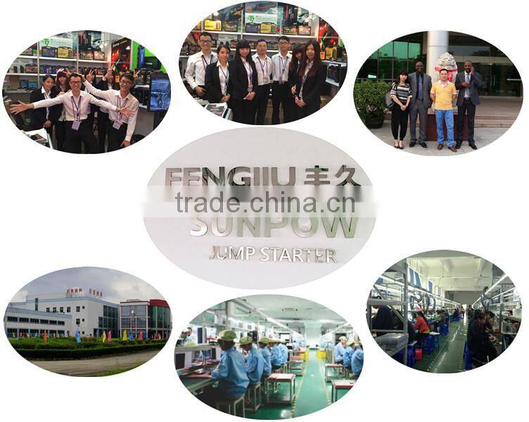 sunpow 12v 12000mah double usb car emergency kit Auto Emergency Portable jump starter