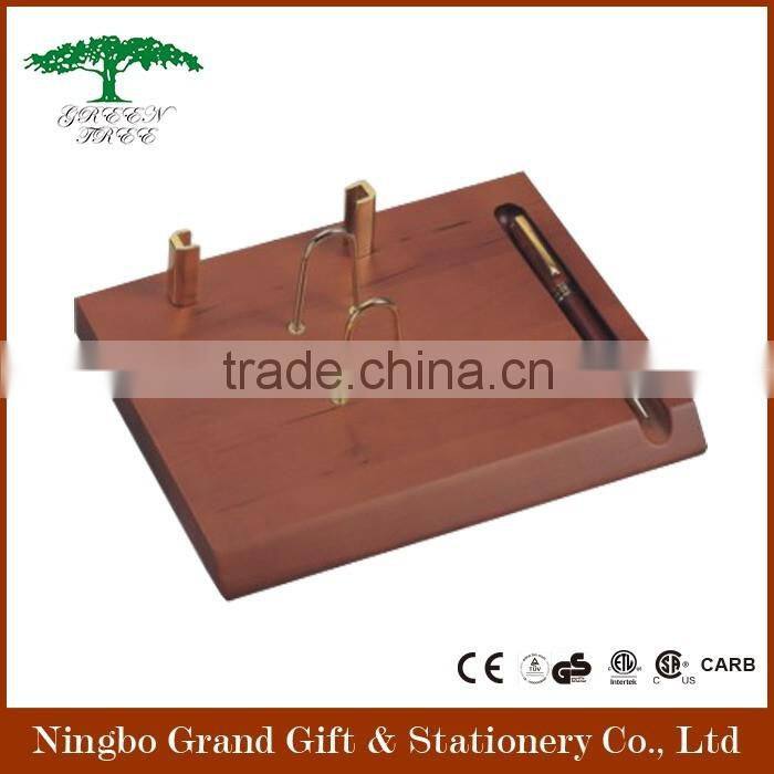 antique wooden desktop calendar stand