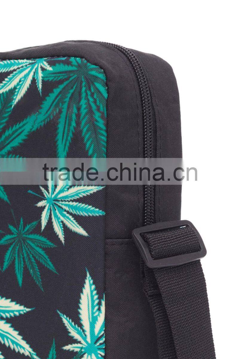 New Deisgn Digital Printed Long Strap Men Small Shoulder Bag
