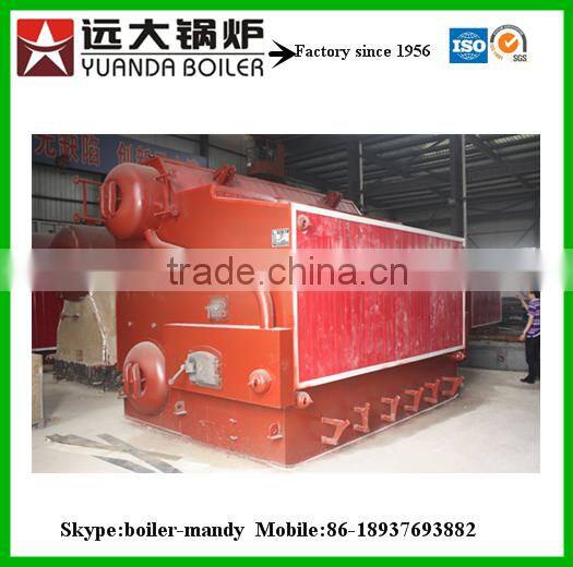 2 ton 4 ton coal fired low pollution hot water boiler