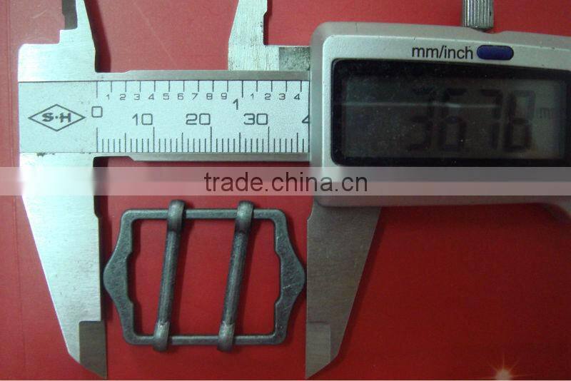 hot saled double flagstaff metal buckle